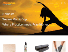 Tablet Screenshot of mahashop.com